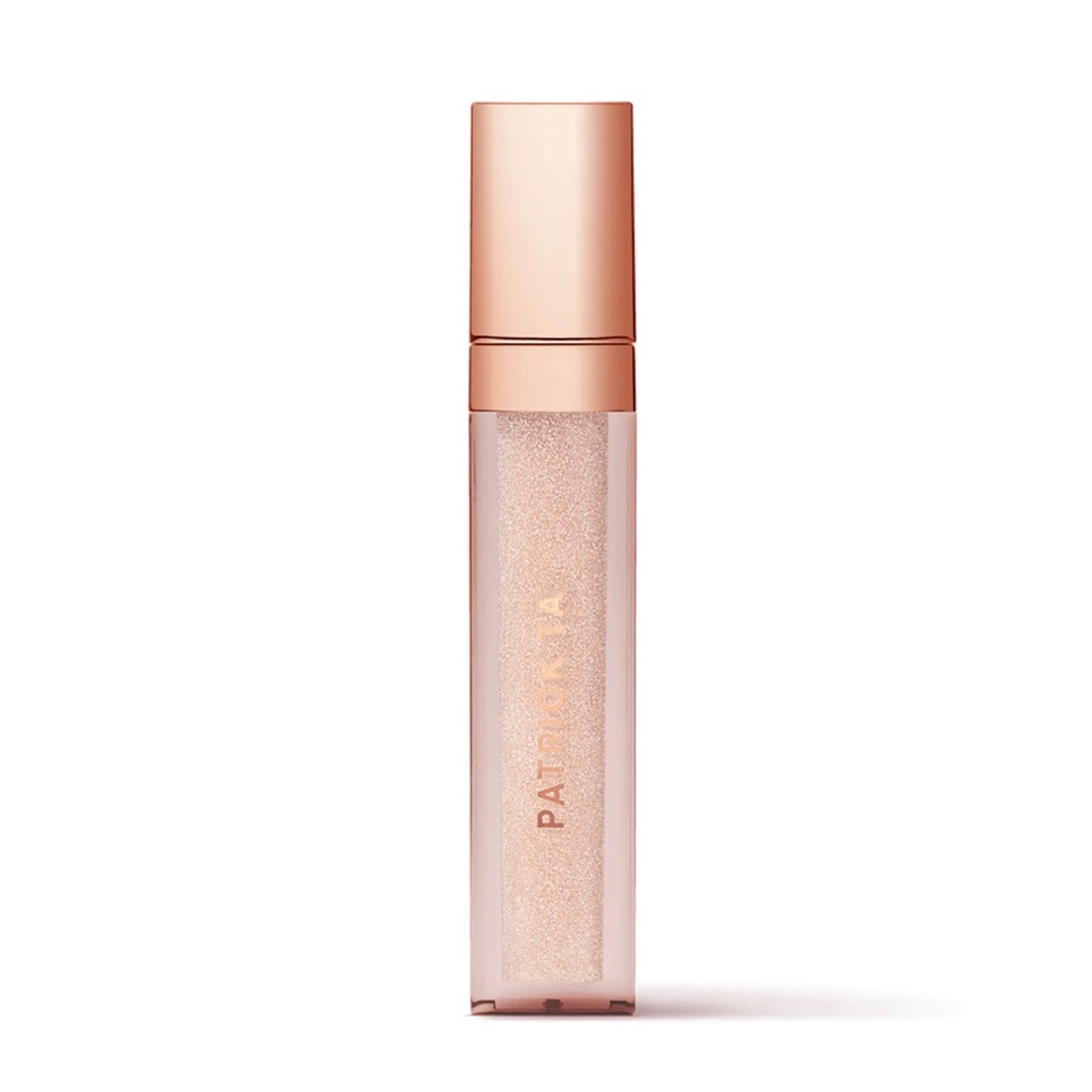 NIB PATRICK TA MAJOR GLOW™ LIP SHINE - shade: She’s expensive